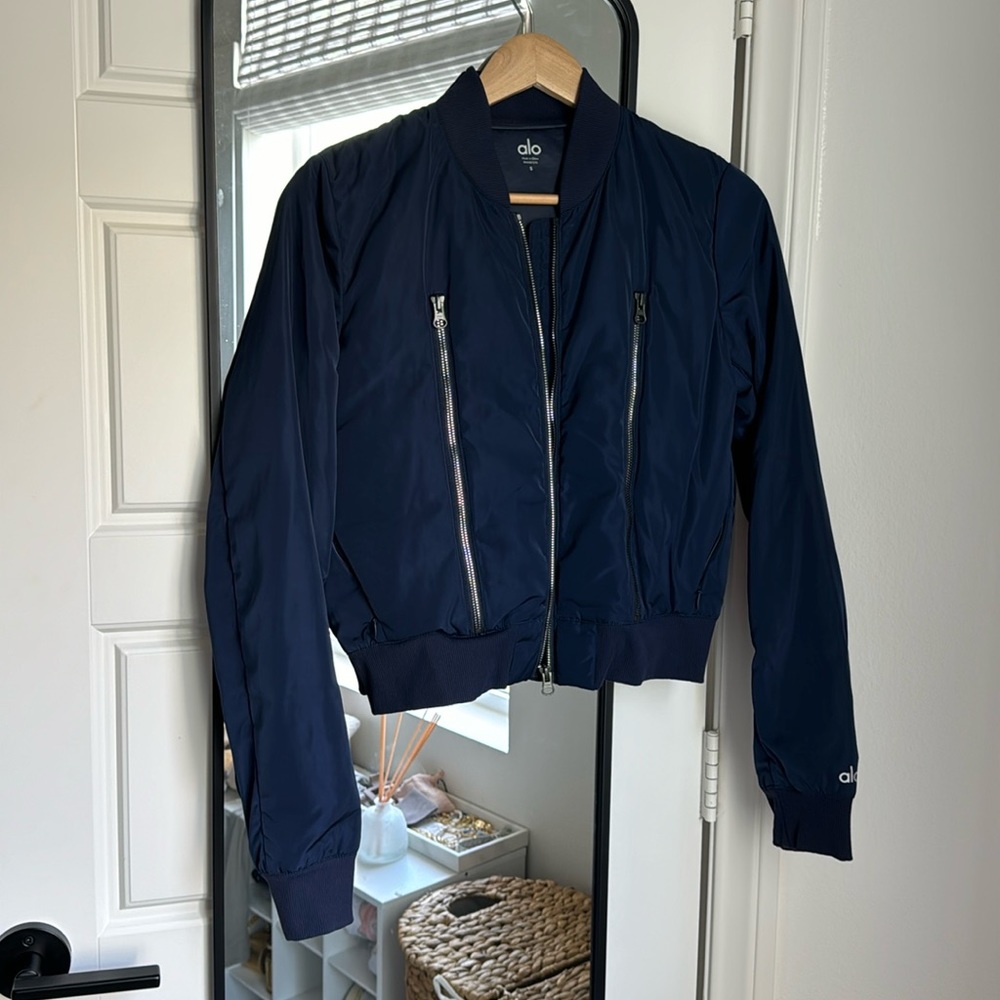 Alo Jacket navy blue